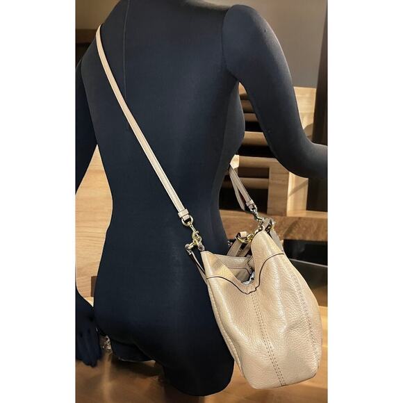 Coach F23537 Small Lexy Pebbled Leather Convertible Bag - Picture 12 of 14